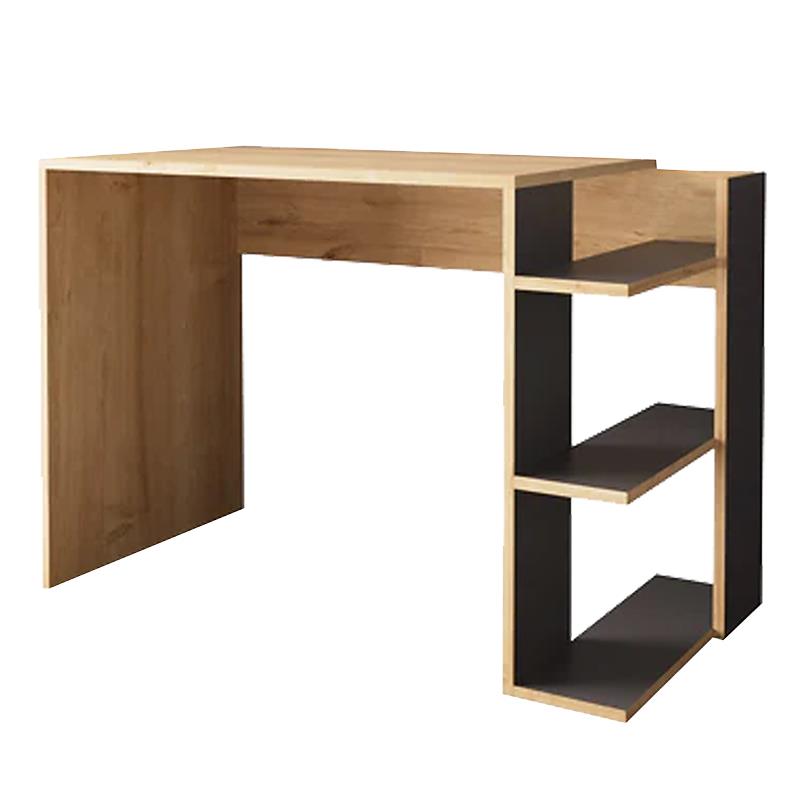 Γραφείο εργασίας Toska σε oak- ανθρακί απόχρωση 114x56x76εκ Γραφείο εργασίας Toska σε oak- ανθρακί απόχρωση 114x56x76εκ