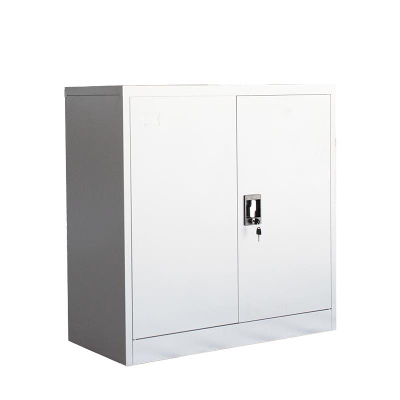 Ντουλάπα Armon I Μεταλλική Ανοιχτό Γκρί 90x40x90 εκ.