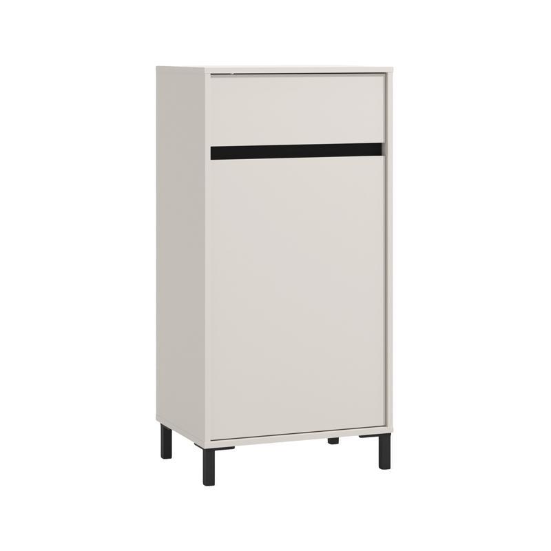 Έπιπλο εισόδου - Χωλ ARRAN 1K1F Cashmere 55x40x110εκ.