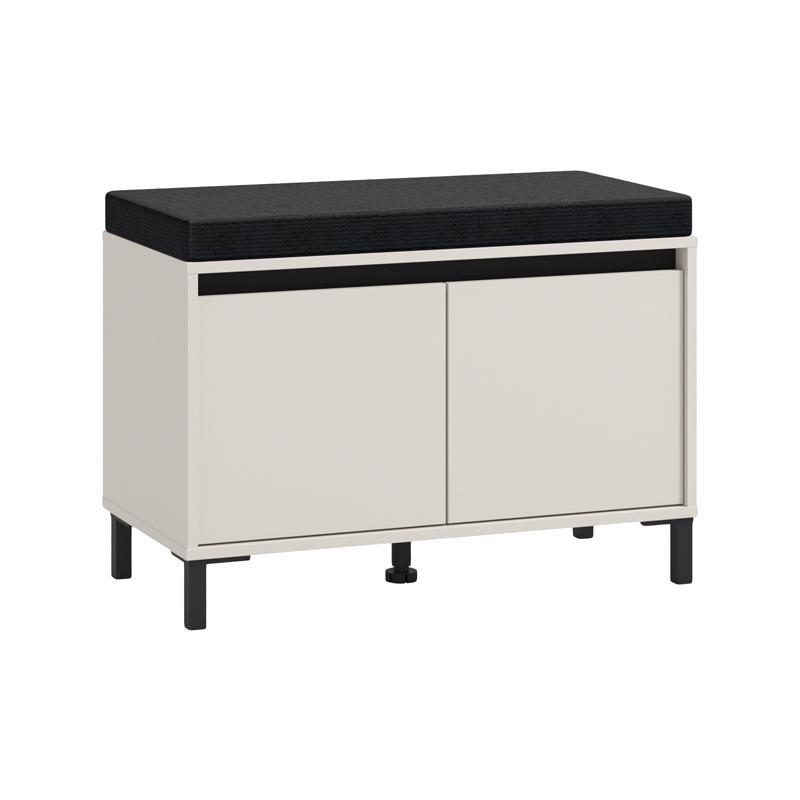 Παπουτσοθήκη εισόδου ARRAN KOM με Κάθισμα Cashmere 80x40x57εκ