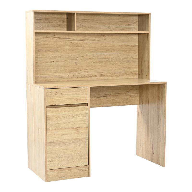 Γραφείο Secreta με Βιβλιοθήκη σε Oak 110x50x135 εκ.