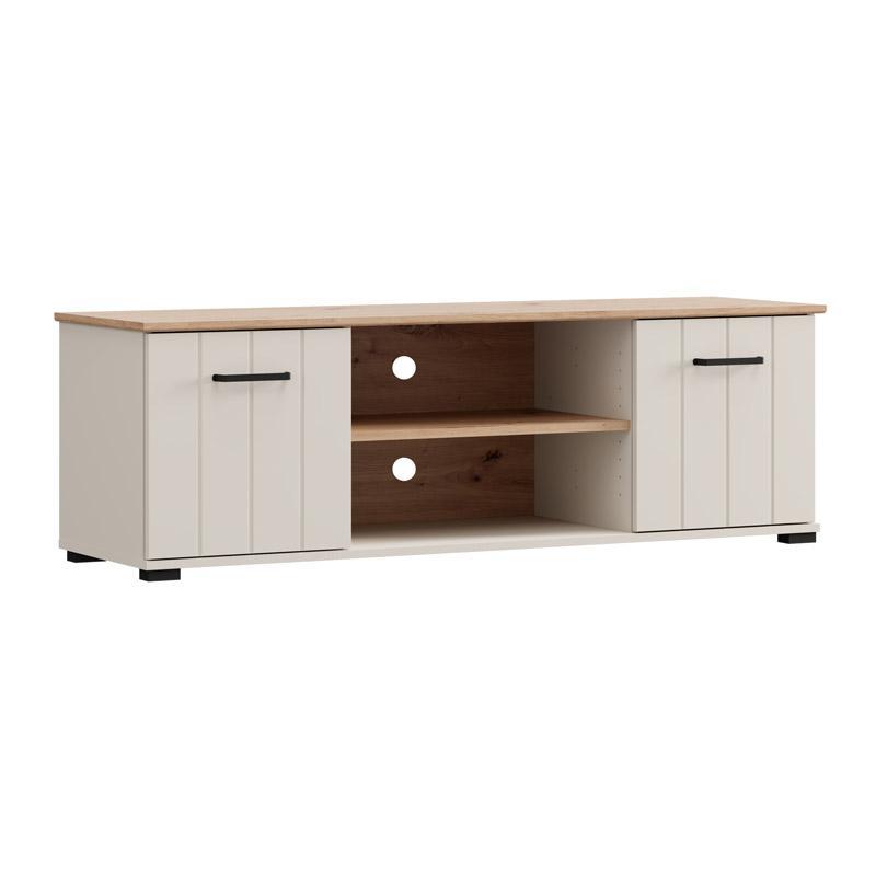 Έπιπλο Τηλεόρασης LAMBETH 3K2V Cashmere - Artisan Oak 137x41x44εκ. Έπιπλο Τηλεόρασης LAMBETH 3K2V Cashmere - Artisan Oak 137x41x44εκ.