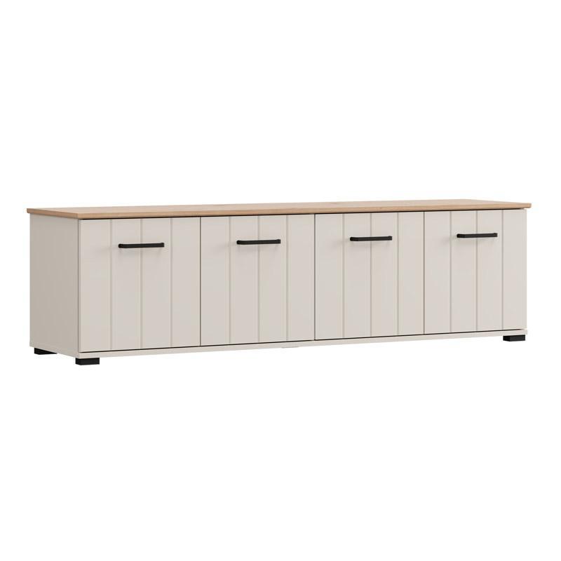Έπιπλο Τηλεόρασης LAMBETH 4K4V Cashmere - Artisan Oak 156x41x44εκ. Έπιπλο Τηλεόρασης LAMBETH 4K4V Cashmere - Artisan Oak 156x41x44εκ.