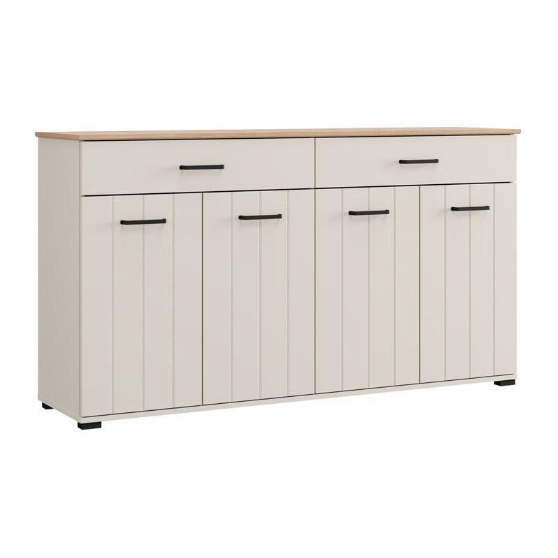 Μπουφές LAMBETH 156 σε Cashmere - Artisan Oak 156x41x86εκ. Μπουφές LAMBETH 156 σε Cashmere - Artisan Oak 156x41x86εκ.