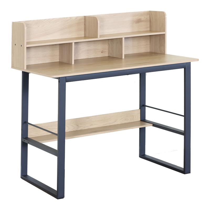 Γραφείο εργασίας Biuro oak - μαύρο μέταλλο 120x60x103εκ Γραφείο εργασίας Biuro oak - μαύρο μέταλλο 120x60x103εκ