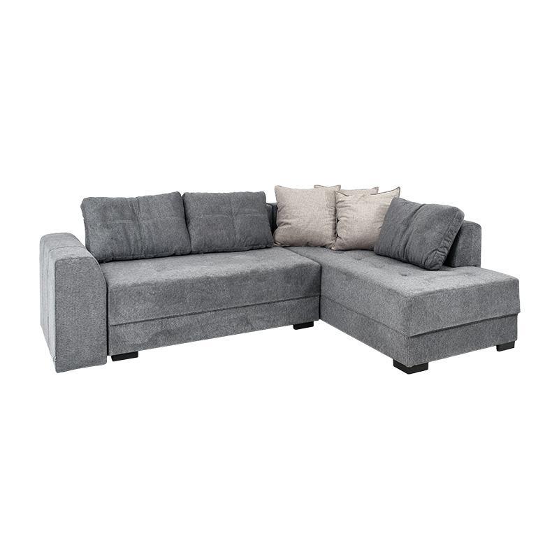 Γωνιακός Καναπές New Mona Fylliana Γκρί - Ανοικτό Γκρί 250x190x88 εκ. Γωνιακός Καναπές New Mona Fylliana Γκρί - Ανοικτό Γκρί 250x190x88 εκ.