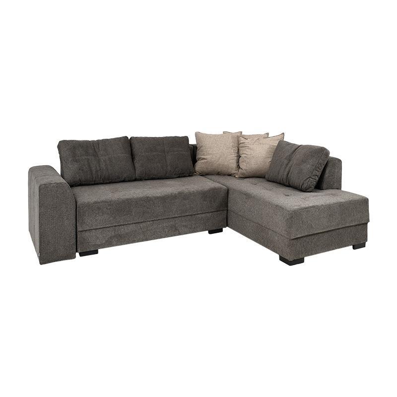Γωνιακός Καναπές New Mona Fylliana Καφέ - Μπέζ 250x190x88 εκ. Γωνιακός Καναπές New Mona Fylliana Καφέ - Μπέζ 250x190x88 εκ.
