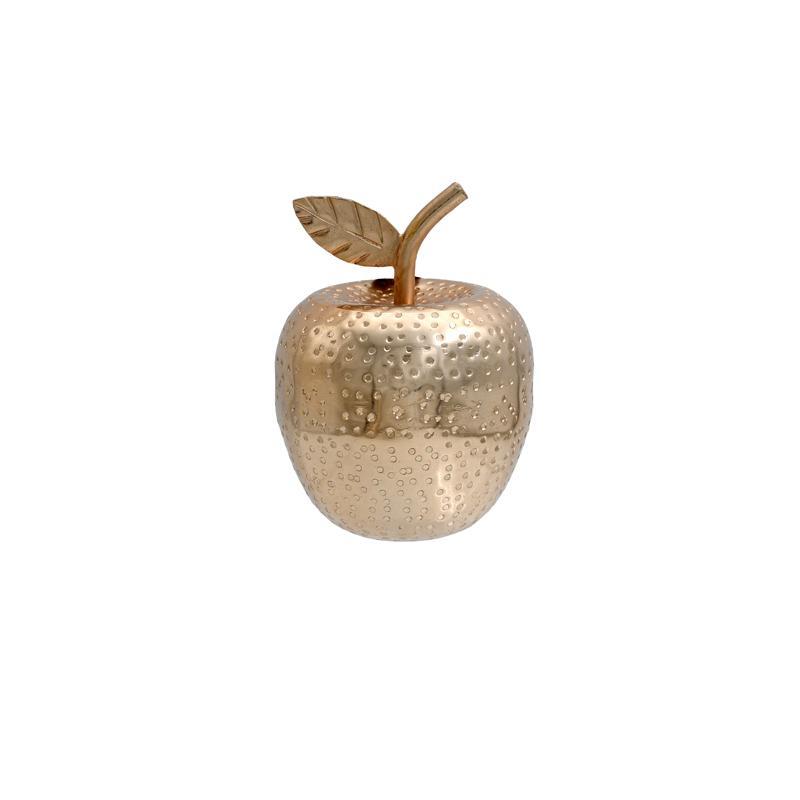 Επιτραπέζιο Διακοσμητικό Apple FL772 Fylliana Αλουμινίου Μπρονζέ χρώμα 9x12εκ Επιτραπέζιο Διακοσμητικό Apple FL772 Fylliana Αλουμινίου Μπρονζέ χρώμα 9x12εκ