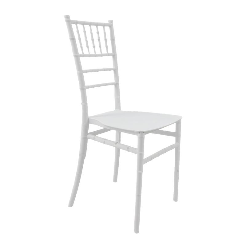 Καρέκλα Tiffany Ι pp σε λευκή απόχρωση 38.5x46.5x87εκ Καρέκλα Tiffany Ι pp σε λευκή απόχρωση 38.5x46.5x87εκ