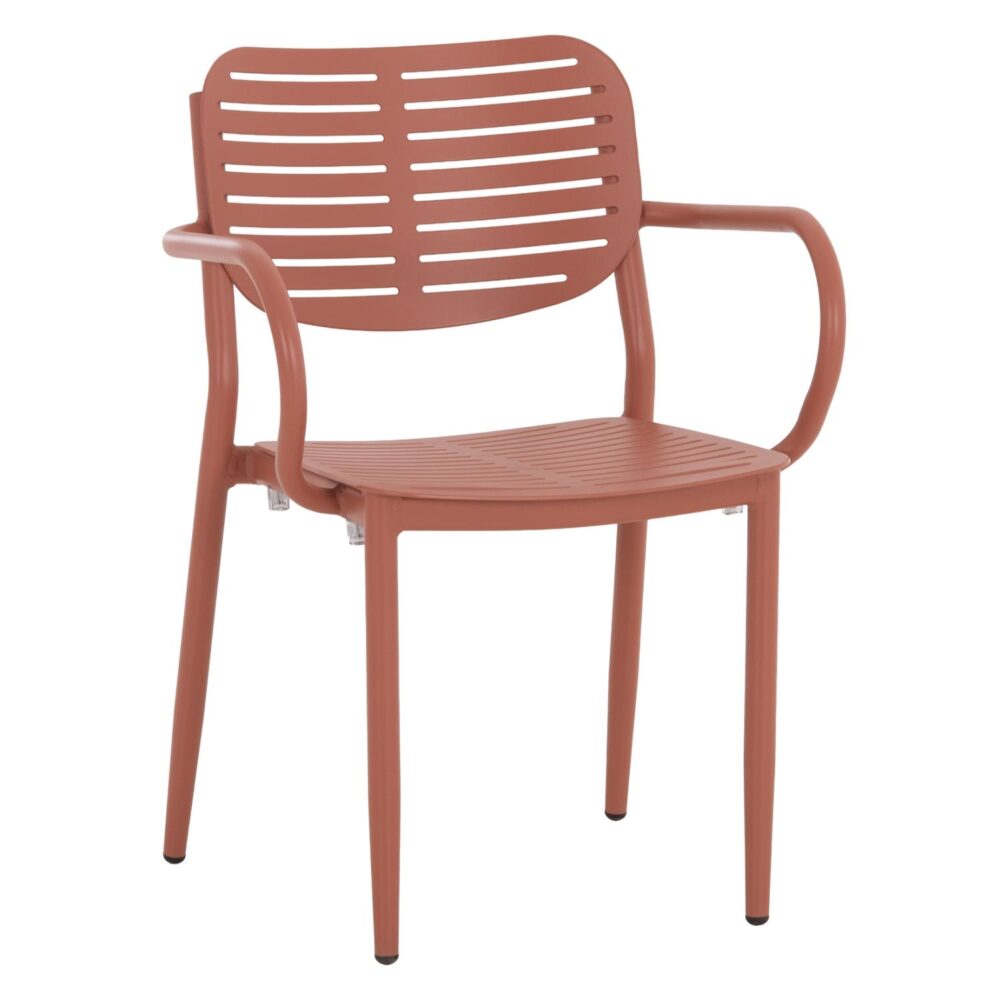 Καρέκλα Πολυθρόνα Κήπου HILLIARD C6644.08 Αλουμίνιο σε Terracotta απόχρωση 56x58x80Υεκ Καρέκλα Πολυθρόνα Κήπου HILLIARD C6644.08 Αλουμίνιο σε Terracotta απόχρωση 56x58x80Υεκ