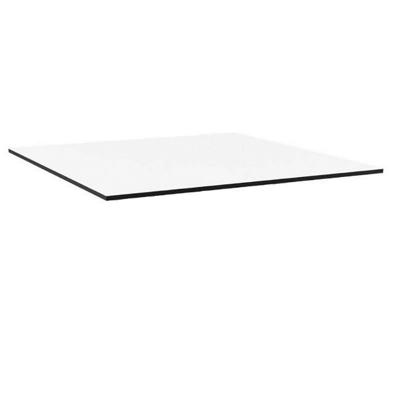 Επιφάνεια Τραπεζιού Air HPL 12mm Λευκή 80x80x1.2 εκ.