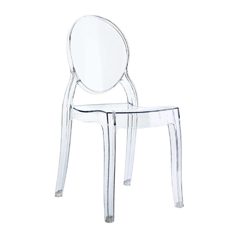 Κάρεκλα Τραπεζαρίας Elizabeth Baby Ακρυλικό Διάφανo 30x34x63 εκ. Κάρεκλα Τραπεζαρίας Elizabeth Baby Ακρυλικό Διάφανo 30x34x63 εκ.