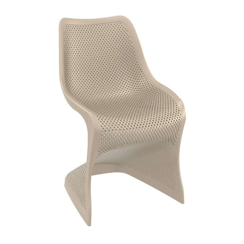 Κάρεκλα Κήπου Bloom Πολυπροπυλενίου Taupe 50x58x85 εκ.