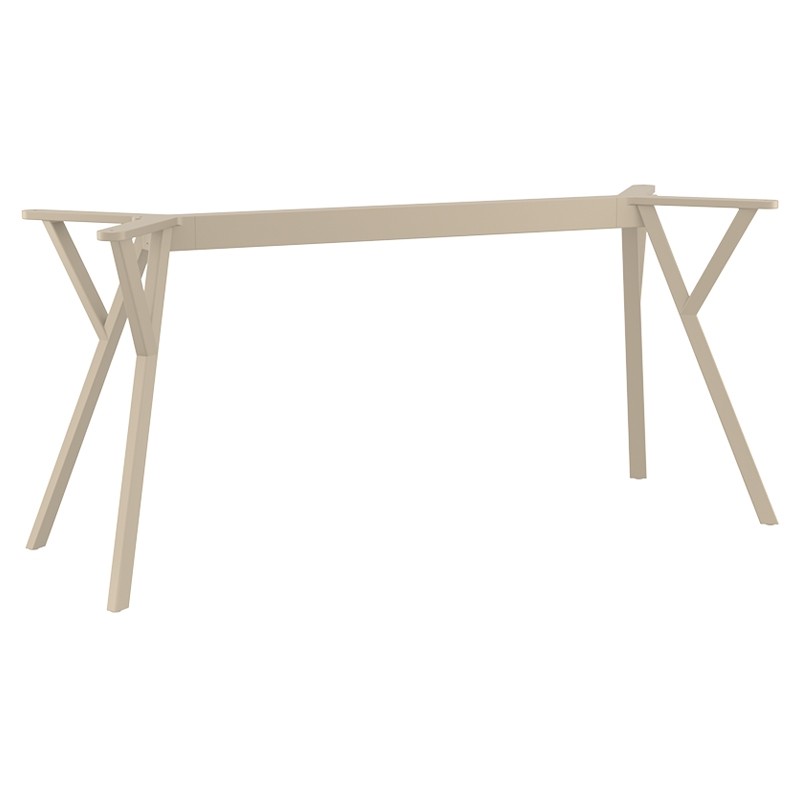 Βάση Τραπεζιού Max XL Πολυπροπυλενίου Taupe 157x58x72 εκ.