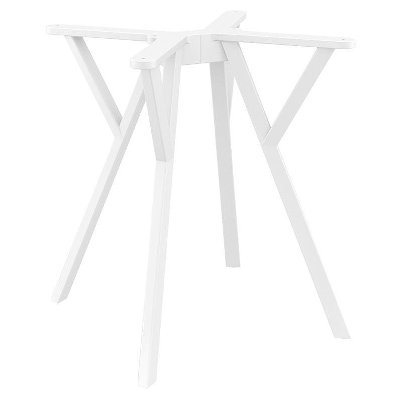 Βάση Τραπεζιού Max Small Πολυπροπυλενίου Λευκό 57x58x72 εκ.