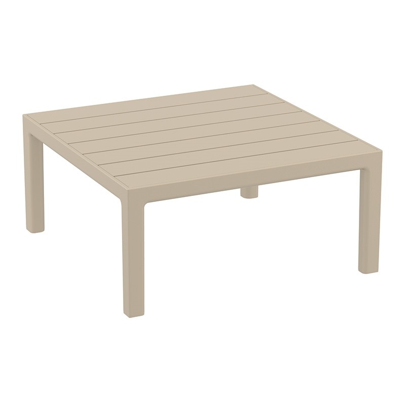 Τραπεζάκι Κήπου Portofino Lounge Πολυπροπυλενίου Taupe 70x70x33 εκ. Τραπεζάκι Κήπου Portofino Lounge Πολυπροπυλενίου Taupe 70x70x33 εκ.