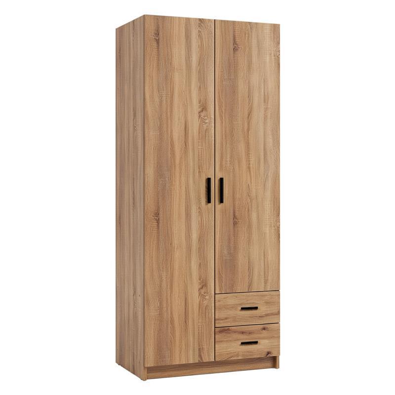 Ντουλάπα PRIME 2Κ KF Fylliana Artisan χρώμα 80x52x205εκ Ντουλάπα PRIME 2Κ KF Fylliana Artisan χρώμα 80x52x205εκ