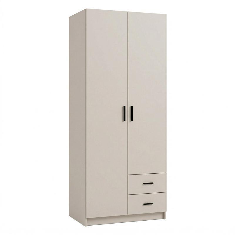 Ντουλάπα PRIME 2Κ KF Fylliana Cashmere χρώμα 80x52x205εκ Ντουλάπα PRIME 2Κ KF Fylliana Cashmere χρώμα 80x52x205εκ