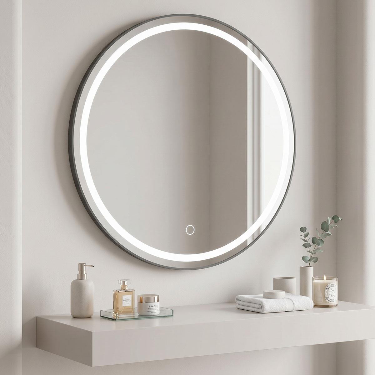 Καθρέπτης Deliza led Φ70x2.5εκ