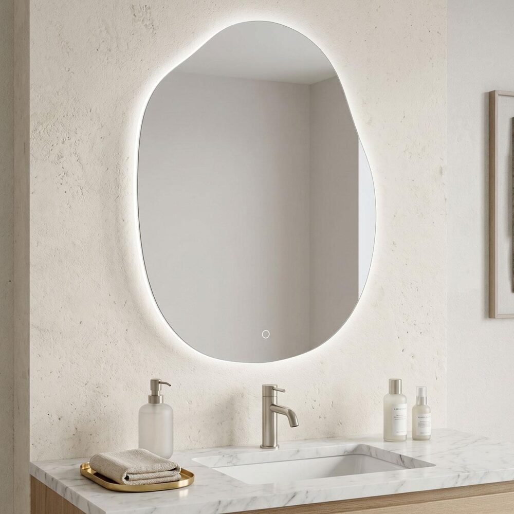 Καθρέπτης Mirila led 60x2.5x80εκ