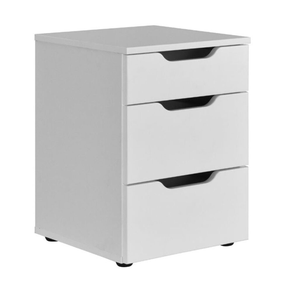Κομοδίνο MARTA MDF Λευκό 40x40x54,6εκ. Κομοδίνο MARTA MDF Λευκό 40x40x54,6εκ.