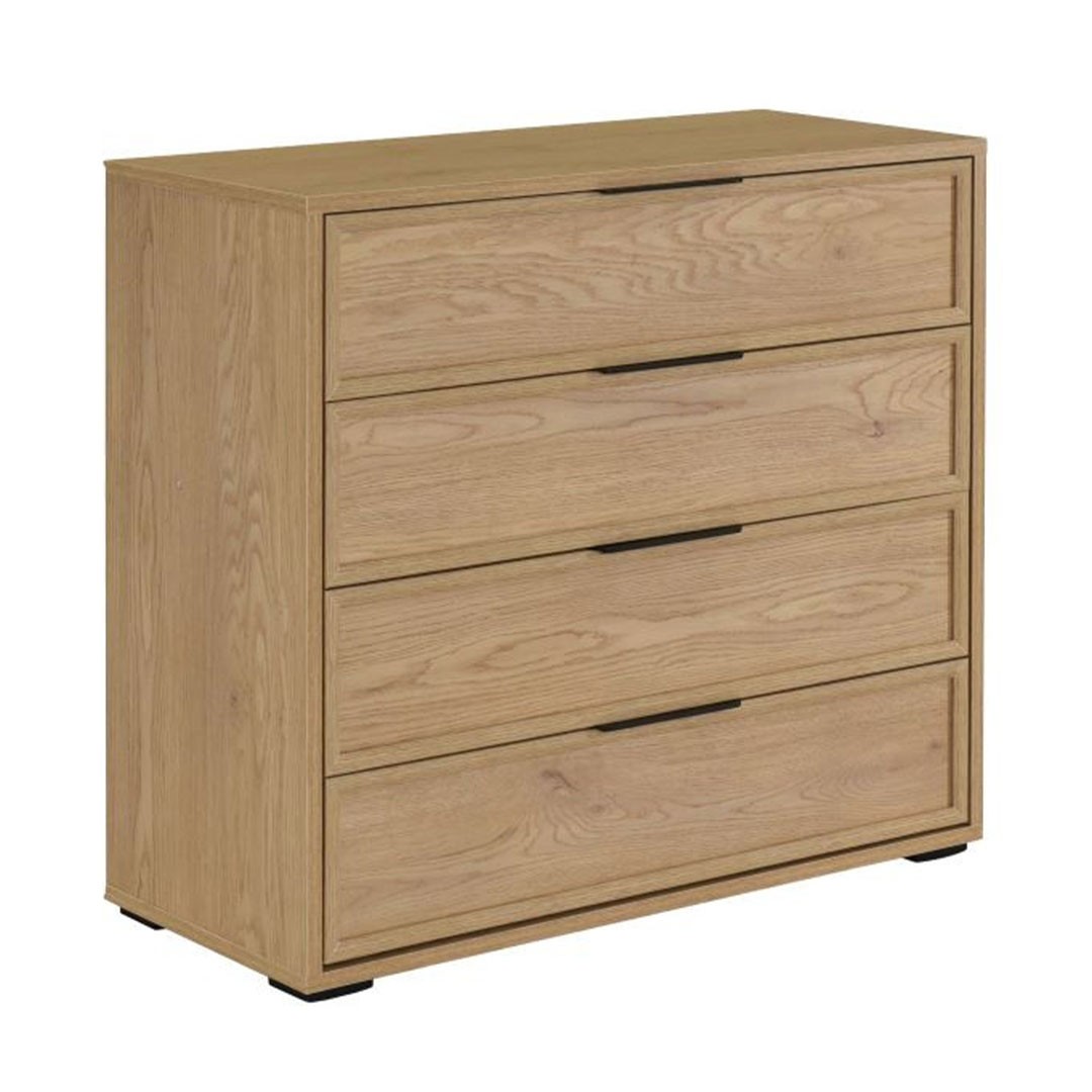 Συρταριέρα NATUR 4F Δρύς Cremona 90x40x82 εκ. Συρταριέρα NATUR 4F Δρύς Cremona 90x40x82 εκ.