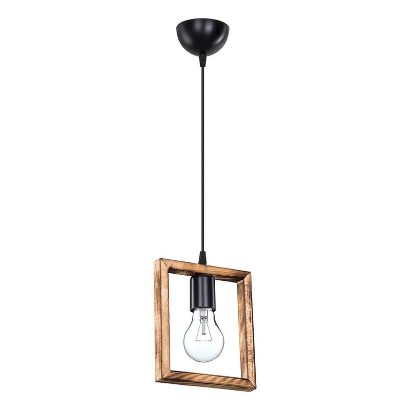 Φωτιστικό οροφής μονόφωτο Isolate Ε27 καρυδί 18.5x3x66εκ Φωτιστικό οροφής μονόφωτο Isolate Ε27 καρυδί 18.5x3x66εκ