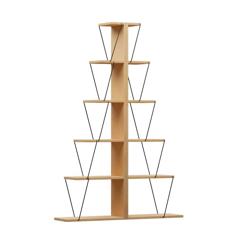 Βιβλιοθήκη mini Tars sonoma-μαύρο 130x22x146εκ