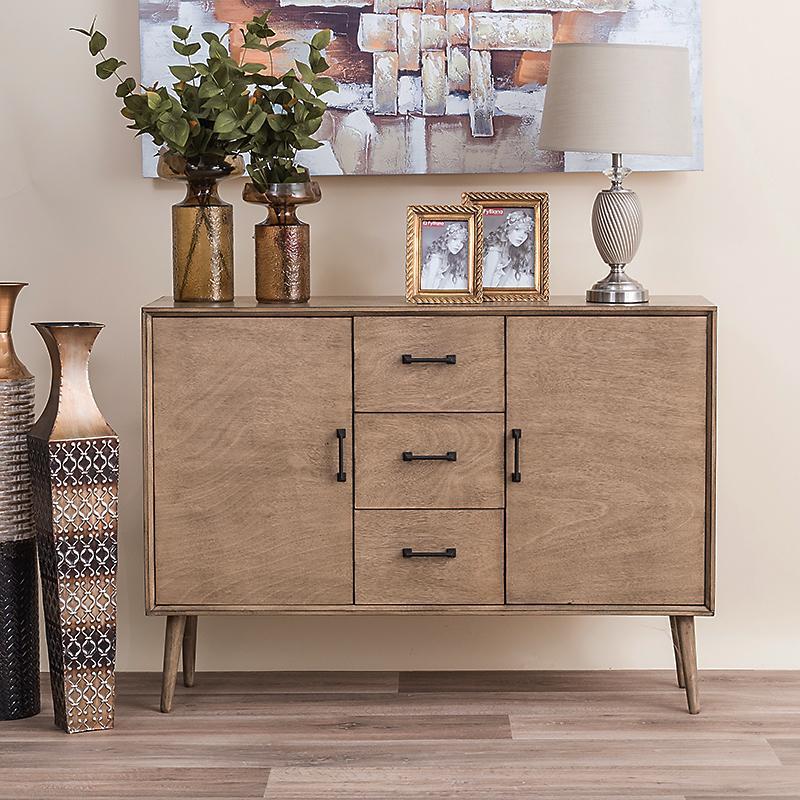 Μπουφές Retro Fylliana Γκρί Sahara 113x30x82 εκ. Μπουφές Retro Fylliana Γκρί Sahara 113x30x82 εκ.