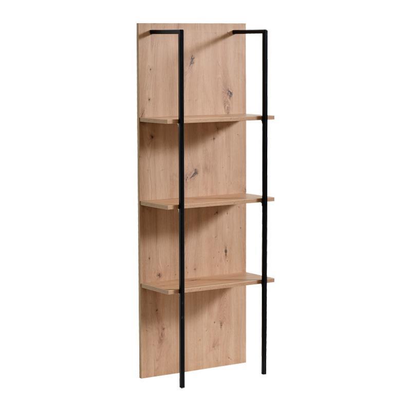Ραφιέρα Sardinia NP 500 Artisan Oak - Μαύρο 50x29.5x137.5 εκ.