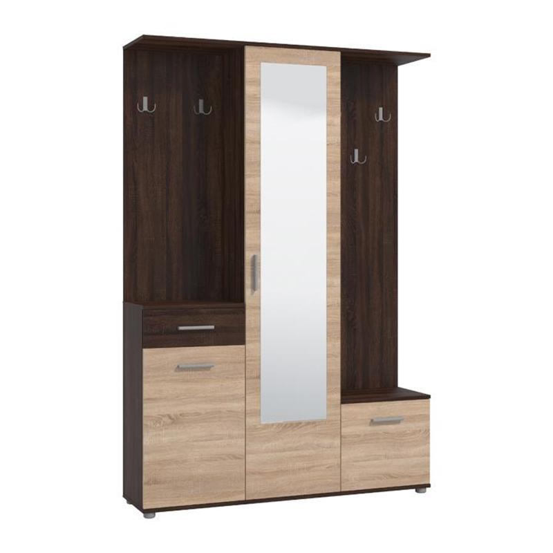 Έπιπλο εισόδου - Παπουτσοθήκη Μartin Dark Sonoma - Sonoma 133,5x33x197,5εκ.