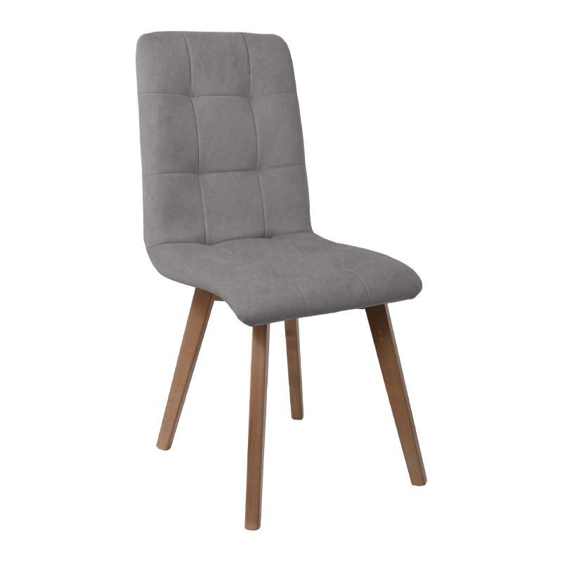 Καρέκλα Τραπεζαρίας NEW T-17 Fylliana Γκρί με Grey oak πόδια 42x48x87εκ. Καρέκλα Τραπεζαρίας NEW T-17 Fylliana Γκρί με Grey oak πόδια 42x48x87εκ.