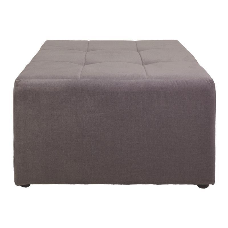 Ταμπουρέ New Ottoman Fylliana Καφέ 70x70x40 εκ.