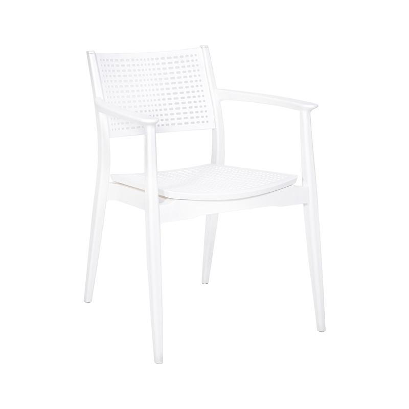 Καρέκλα Best Fylliana Μαύρο - Γκρί 57,5x55x80 εκ.