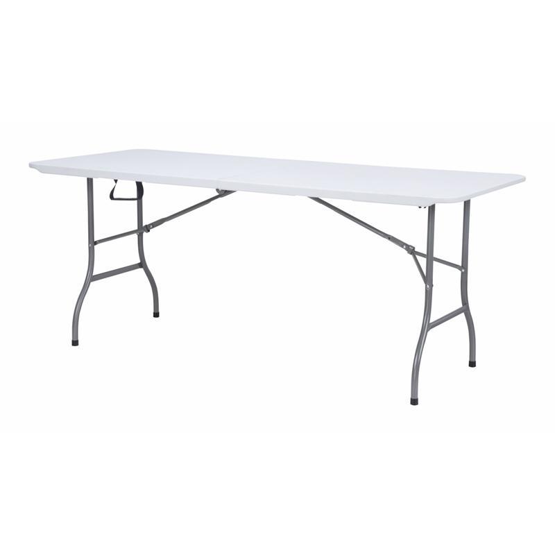 Τραπέζι Catering Fylliana Πτυσσόμενο Λευκό 180x75x74 εκ.
