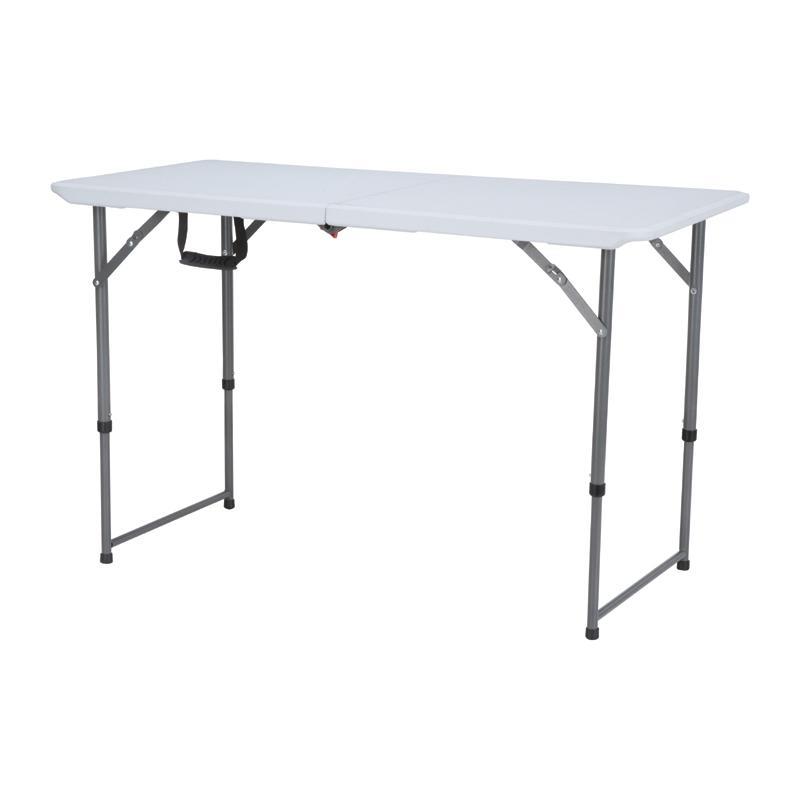Τραπέζι Catering Fylliana Πτυσσόμενο Λευκό 122x60x54-74 εκ.