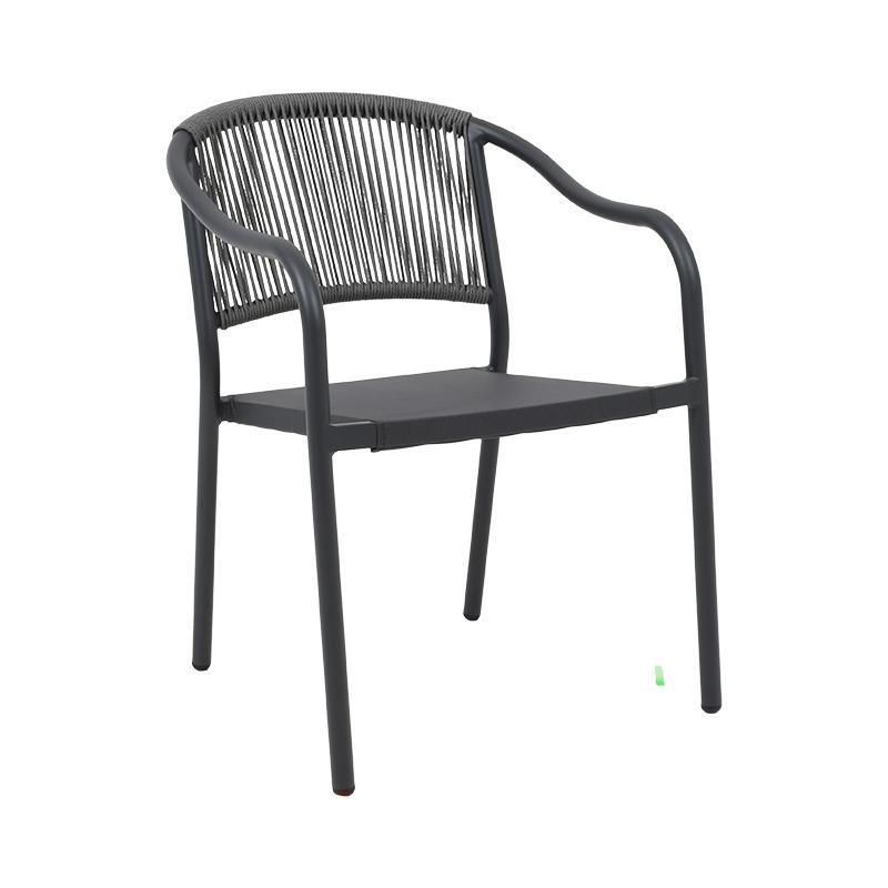 Καρέκλα Dakar Fylliana Γκρί 57x63x80 εκ.
