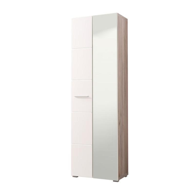 Έπιπλο Χολ Beny 2K OG Γκρί - Λευκή Λάκα 60x35x192,5 εκ. Έπιπλο Χολ Beny 2K OG Γκρί - Λευκή Λάκα 60x35x192,5 εκ.