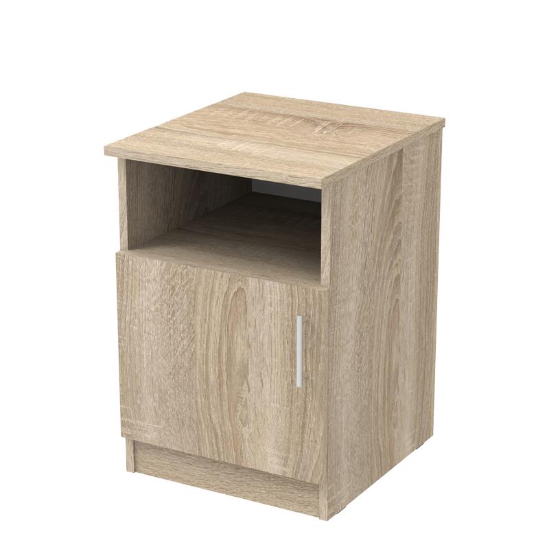Κομοδίνο Galdi μελαμίνη σε sonoma απόχρωση 40x45x60εκ