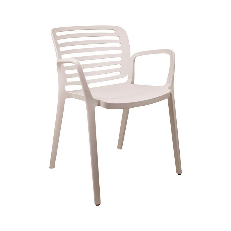 Καρέκλα Layla Fylliana FL7109 Μπέζ 55x59x78 εκ.