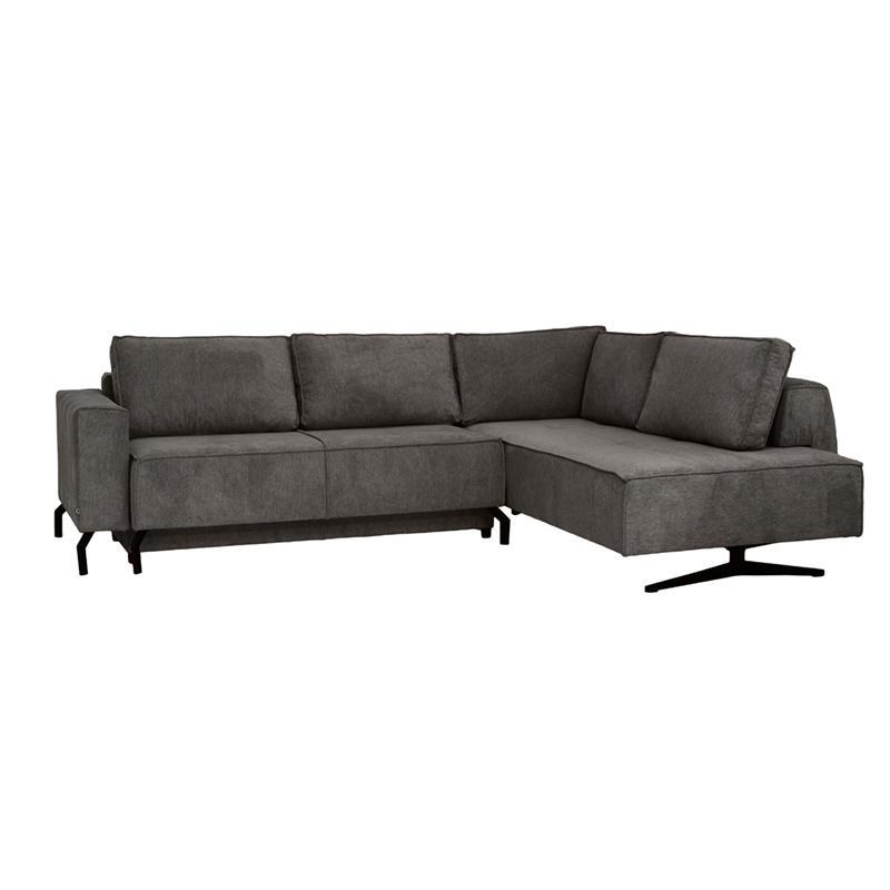 Γωνιακός Καναπές Madrid Fylliana Γκρί 290x210x110 εκ.