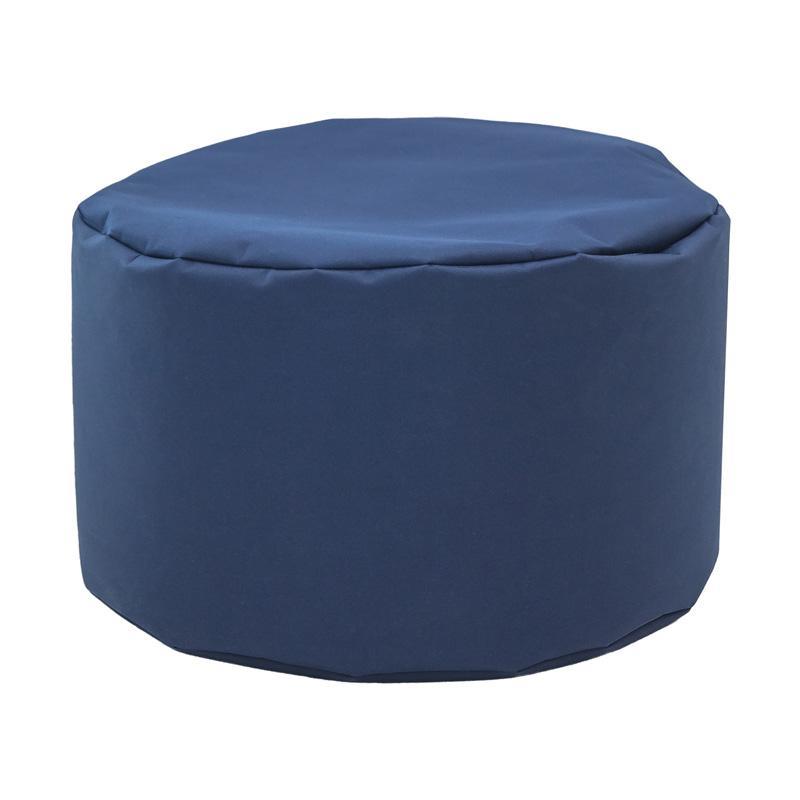 Πουφ Cube Fylliana Στρογγυλό Μπλέ 60x60x40 εκ.