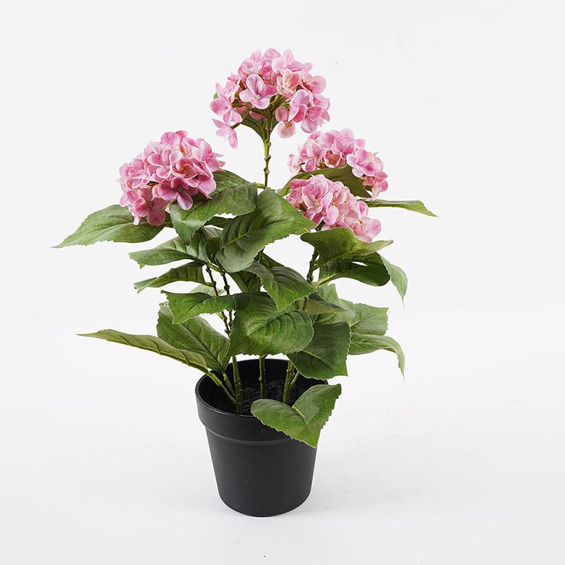 Διακοσμητικό φυτό σε γλάστρα Hydrangea Inart ροζ Φ35x50εκ Διακοσμητικό φυτό σε γλάστρα Hydrangea Inart ροζ Φ35x50εκ
