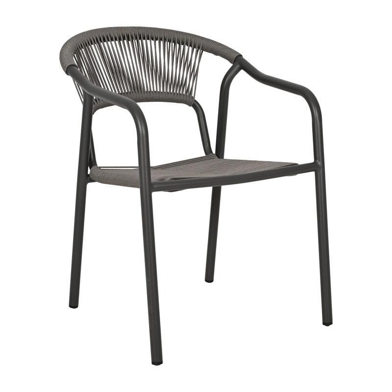 Καρέκλα Κήπου Solace Fylliana Γκρί - Φυσικό χρώμα 56x65x82εκ Καρέκλα Κήπου Solace Fylliana Γκρί - Φυσικό χρώμα 56x65x82εκ