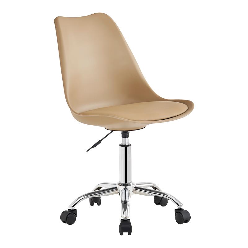 Καρέκλα γραφείου εργασίας Gaston II pp-pu cappuccino 48x57x77-90εκ Καρέκλα γραφείου εργασίας Gaston II pp-pu cappuccino 48x57x77-90εκ