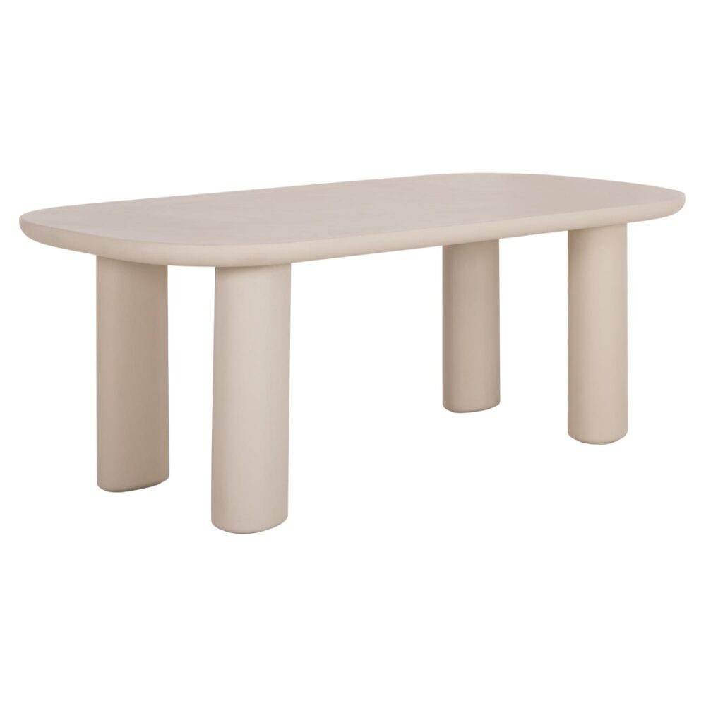 Τραπέζι Τραπεζαρίας Κήπου KIORA C6597.02 Μπέζ Fiber Cement 200x100x75Υεκ. Τραπέζι Τραπεζαρίας Κήπου KIORA C6597.02 Μπέζ Fiber Cement 200x100x75Υεκ.
