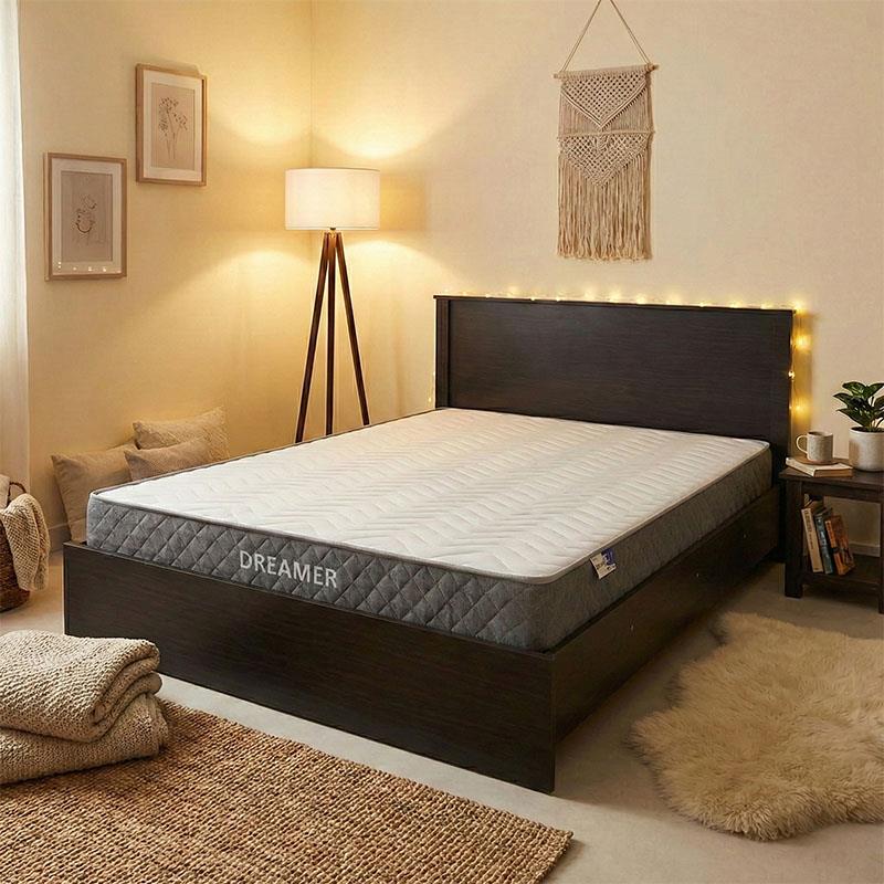 Σετ Κρεβάτι με στρώμα Athos-Dreamer wenge 160x200εκ Σετ Κρεβάτι με στρώμα Athos-Dreamer wenge 160x200εκ