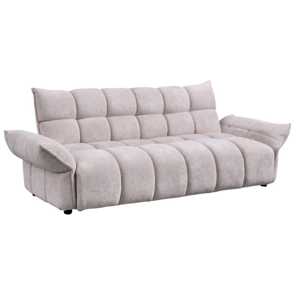 Καναπές - κρεβάτι MELU Μπέζ ύφασμα - Κάθισμα Pocket Springs 240-250x90x85Υεκ. Καναπές - κρεβάτι MELU Μπέζ ύφασμα - Κάθισμα Pocket Springs 240-250x90x85Υεκ.