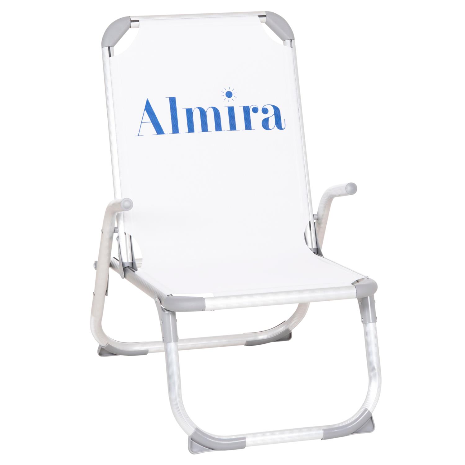 Καρεκλάκι παραλίας ALMIRA C6431.03 Αλουμινίου Υπερυψωμένο Λευκό 53x68x80Υεκ Καρεκλάκι παραλίας ALMIRA C6431.03 Αλουμινίου Υπερυψωμένο Λευκό 53x68x80Υεκ