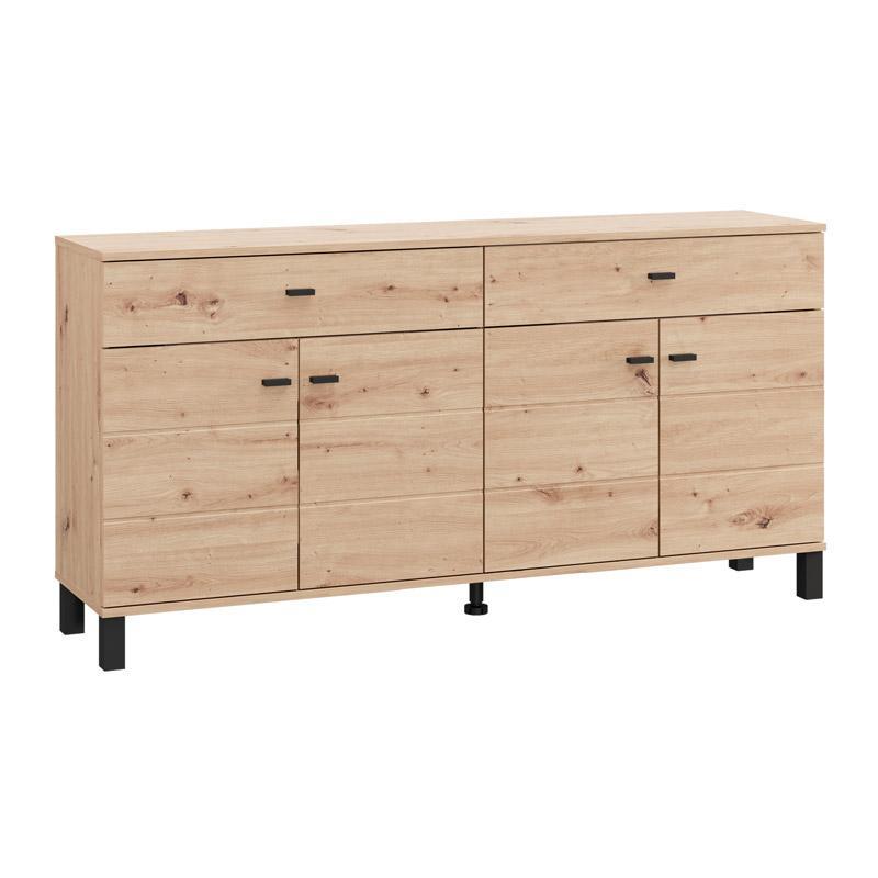 Μπουφές Almond 154 4K2F4V σε Artisan Oak χρώμα 154x35x78εκ Μπουφές Almond 154 4K2F4V σε Artisan Oak χρώμα 154x35x78εκ